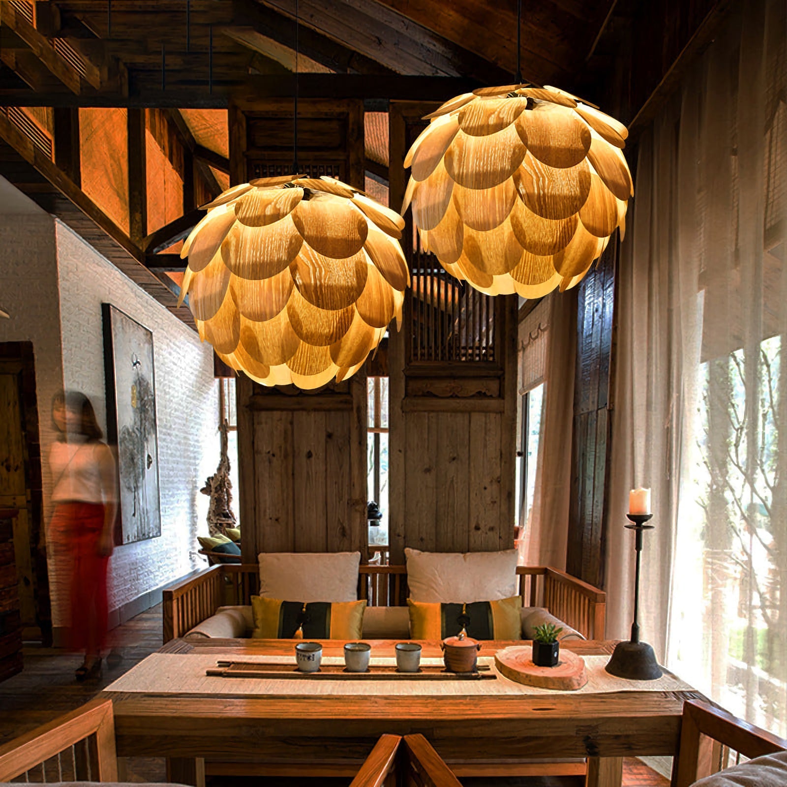 Pinecone Pendant Light