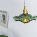 Retro Flower Glass Pendant Light | 3CARATS