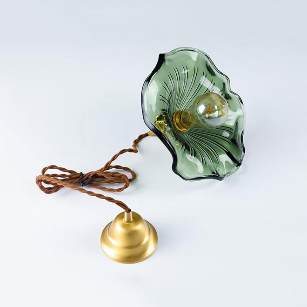 Retro Flower Glass Pendant Light | 3CARATS