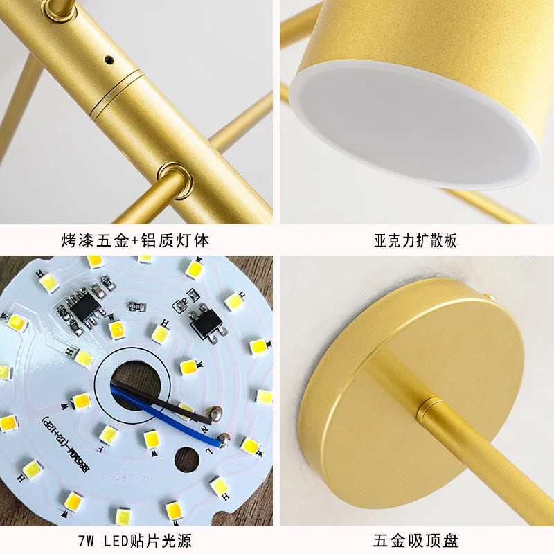 Swivel LED Chandelier - Versatile for Living, Dining, Office - Sleek Black Pendant Light - Modern Home Decor