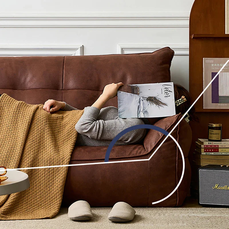 Bianxiang Serene Vantage 2-Seater — Modern Minimalist European Sofa for Luxury Living Rooms and Designer Offices (165CM)