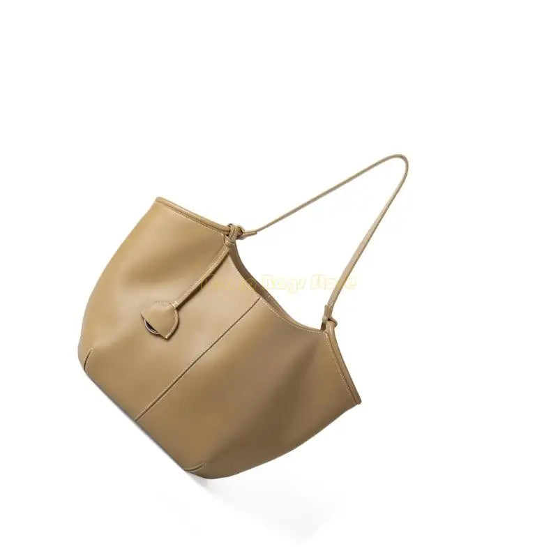 X90D Elegant PU Leather Underarm Bag Casual Handbag Professional Shoulder Purse