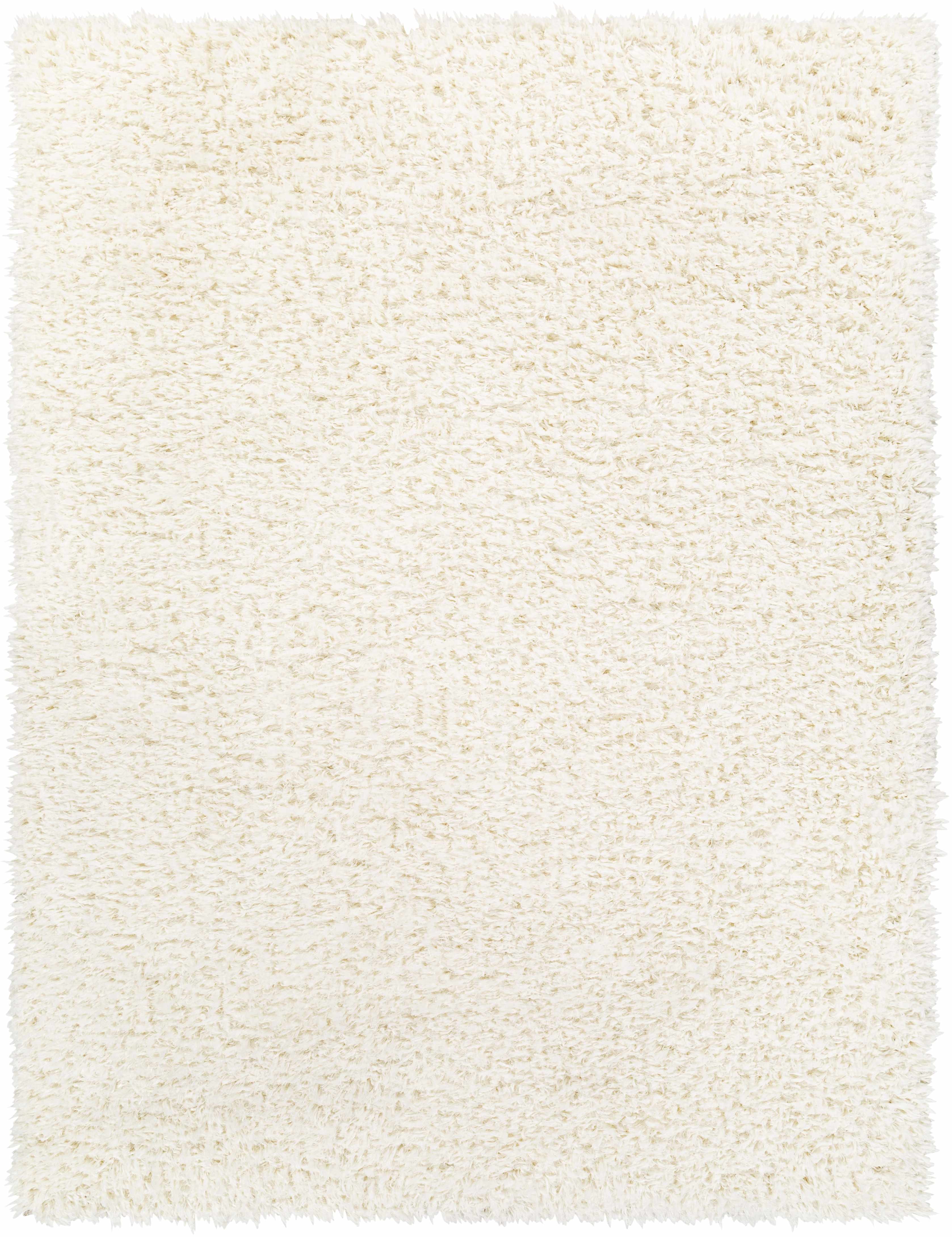 Siari Solid Cream Plush Rug