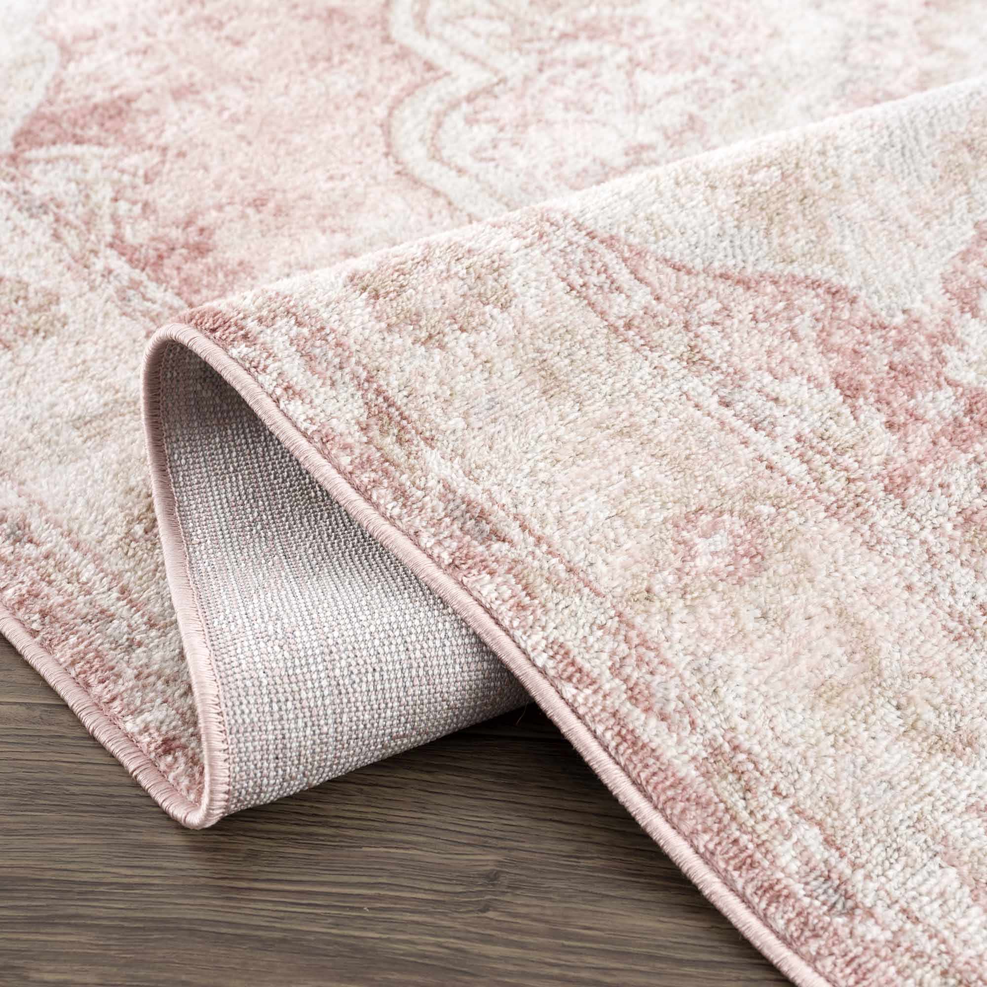 Kandos Blush & Light Pink Area Rug