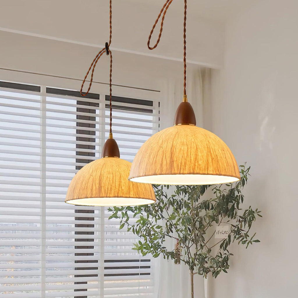 Soren Rice Paper Pendant Light
