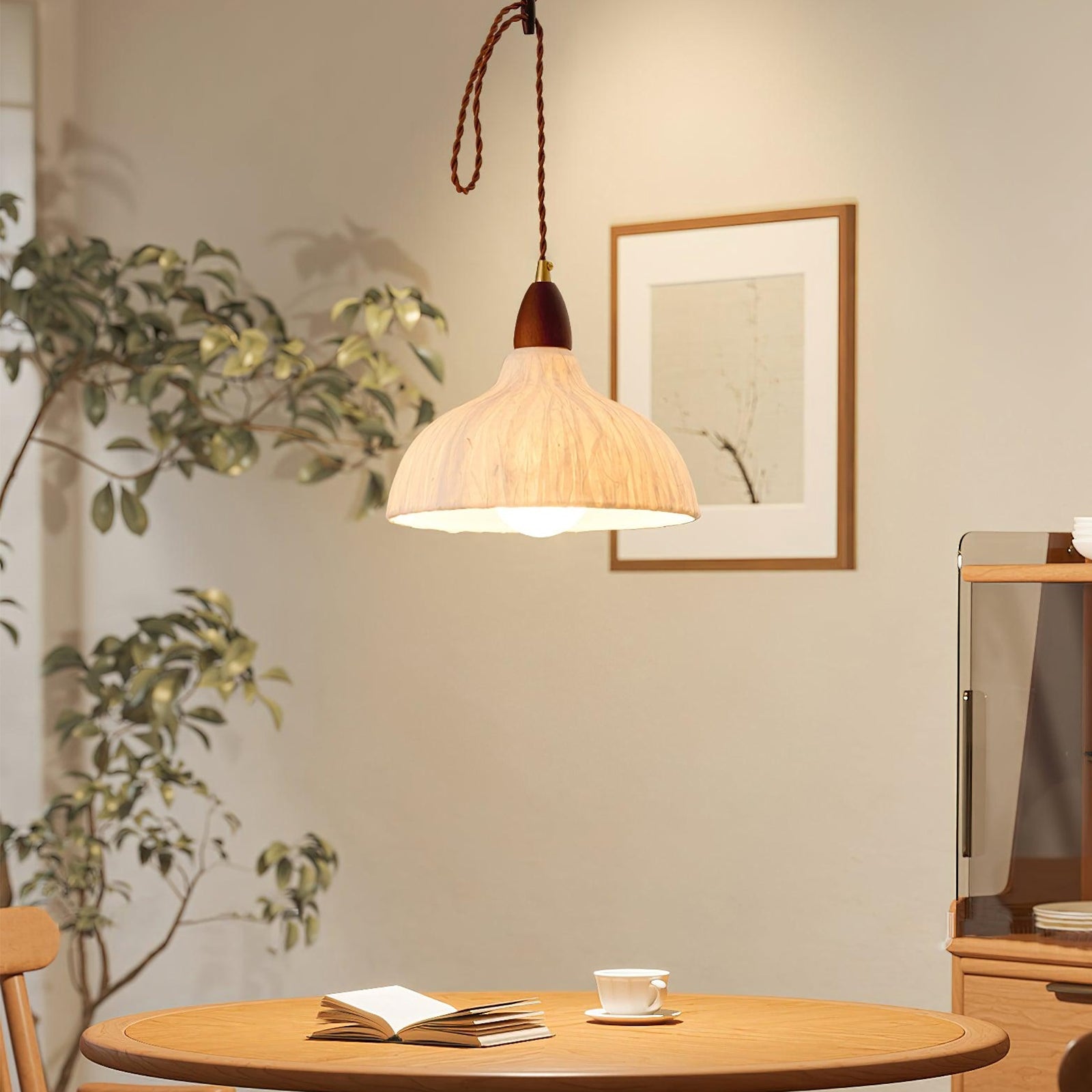 Soren Rice Paper Pendant Light