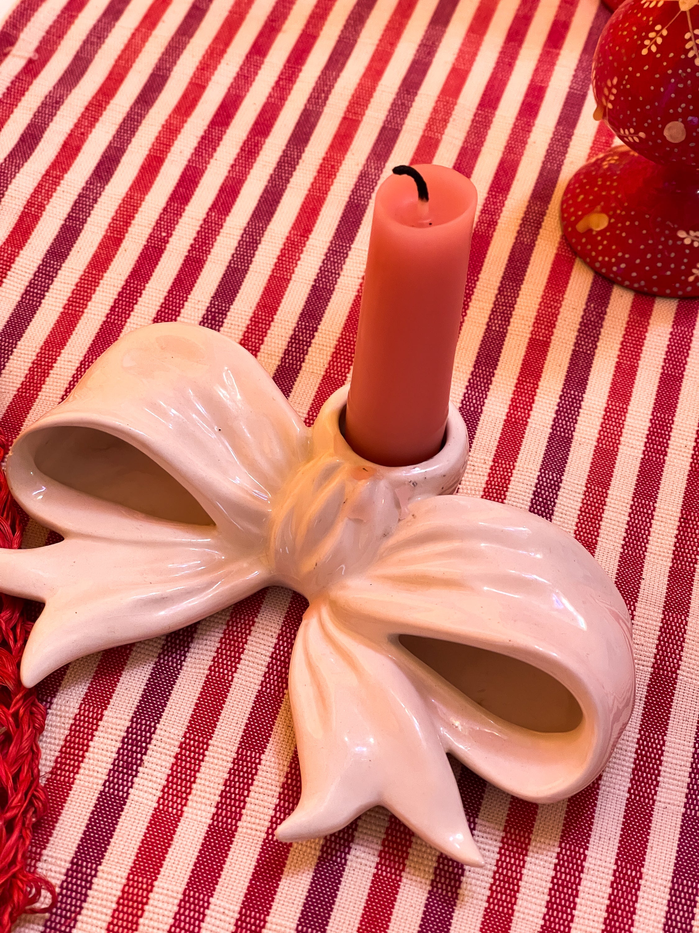 Elina Striped Dinner Napkin Set