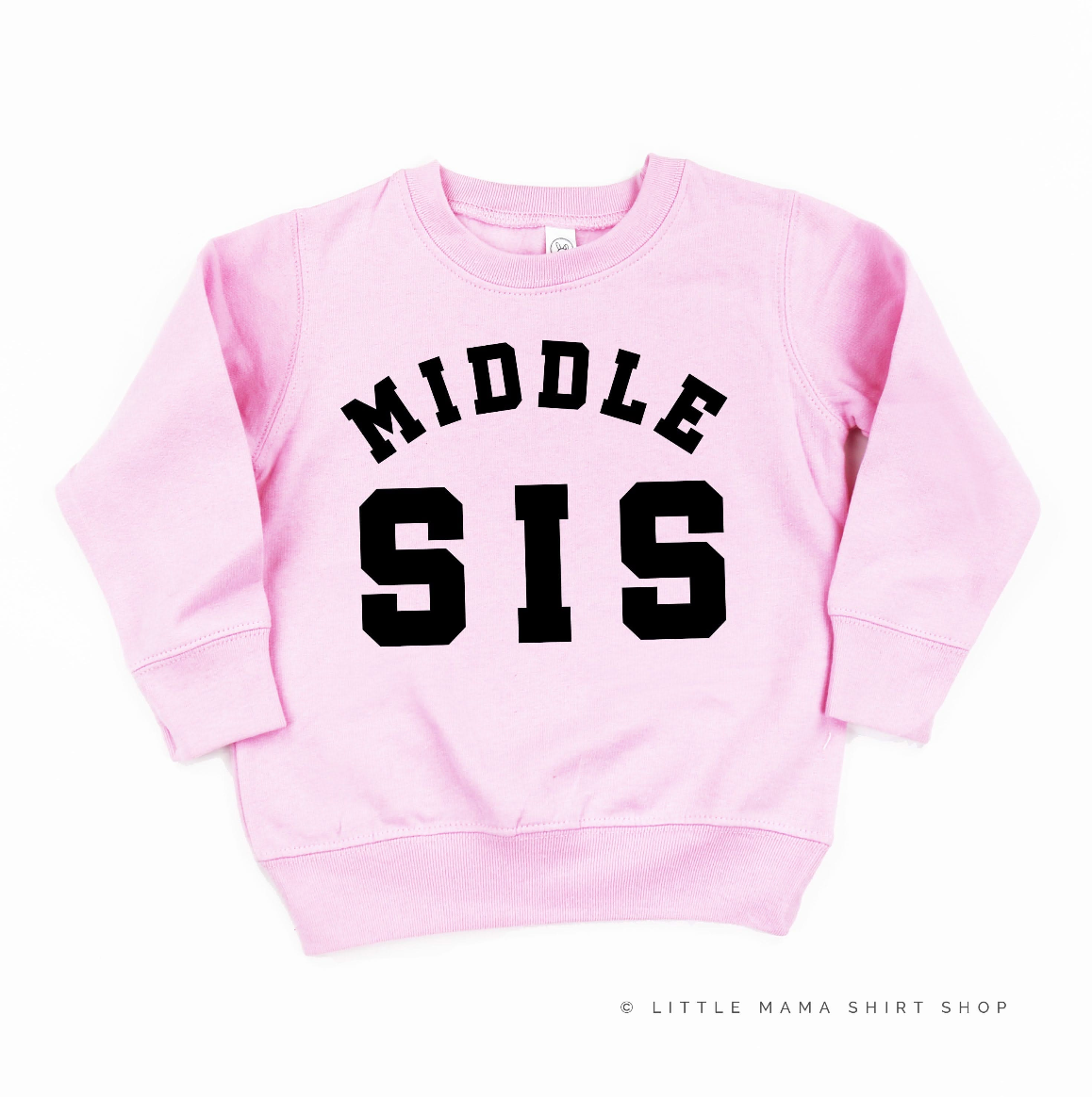 Varsity 'Sis' Sibling Tees - (Choose Your Role) - Child Sweater
