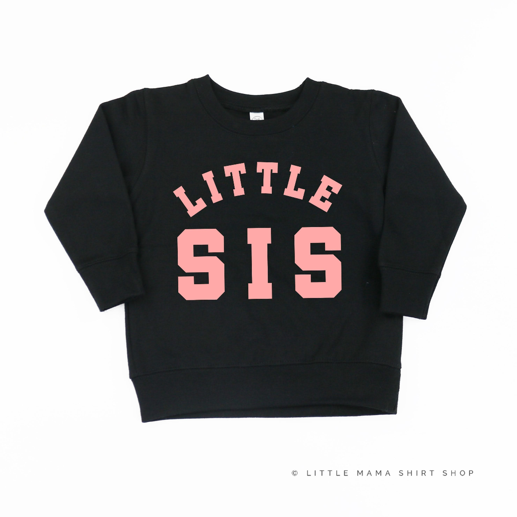Varsity 'Sis' Sibling Tees - (Choose Your Role) - Child Sweater