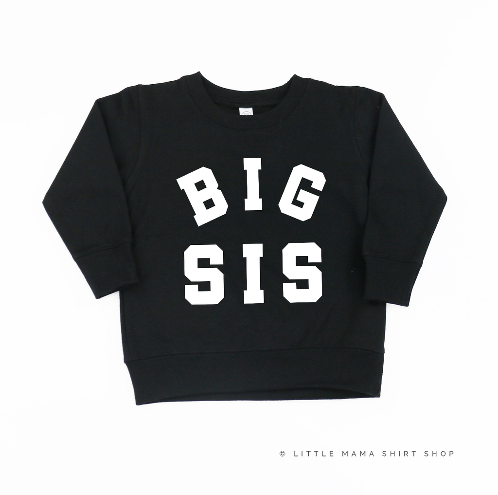 Varsity 'Sis' Sibling Tees - (Choose Your Role) - Child Sweater