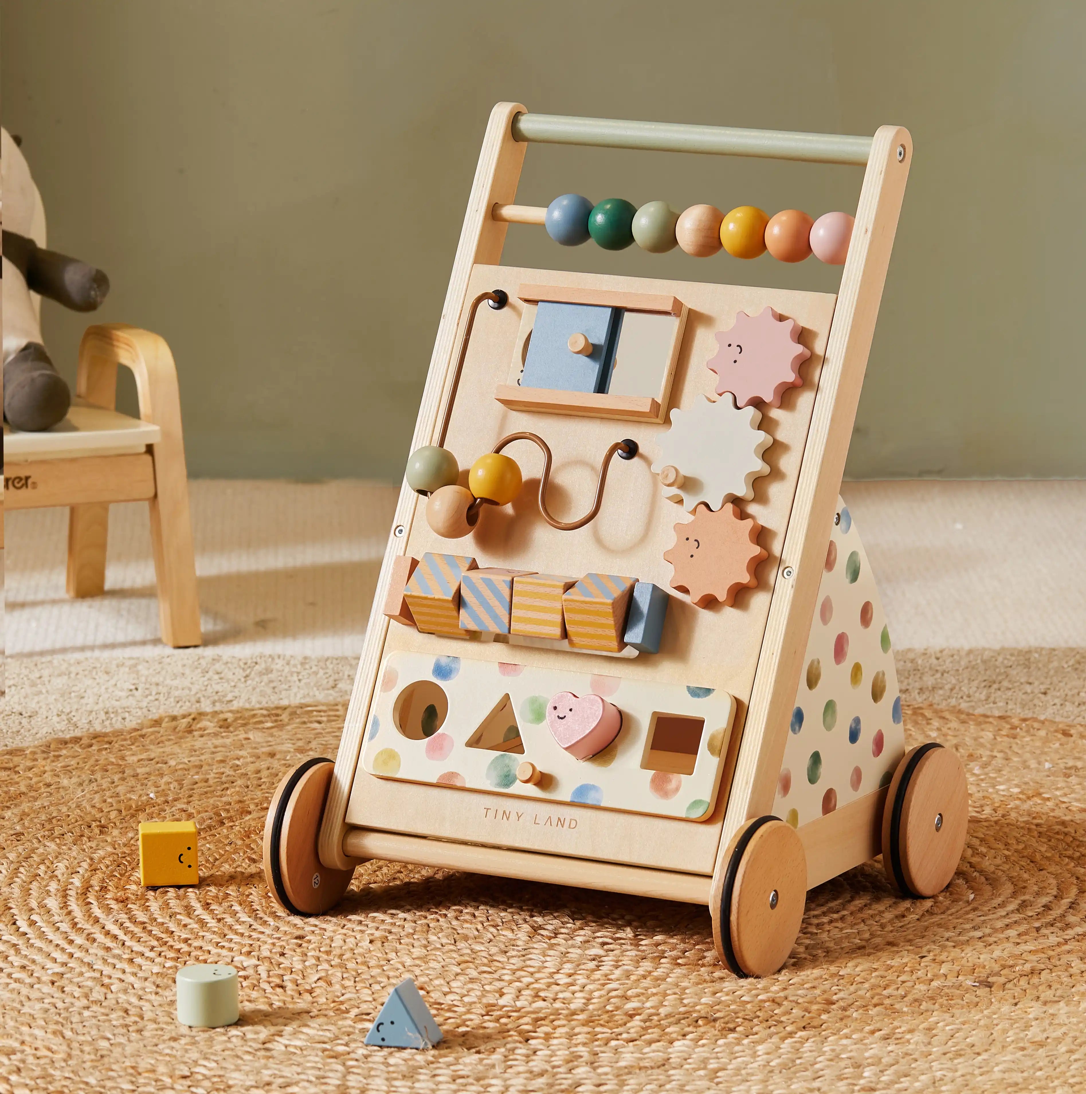 Complete Development Playset — Baby Walker + Activity Cube
