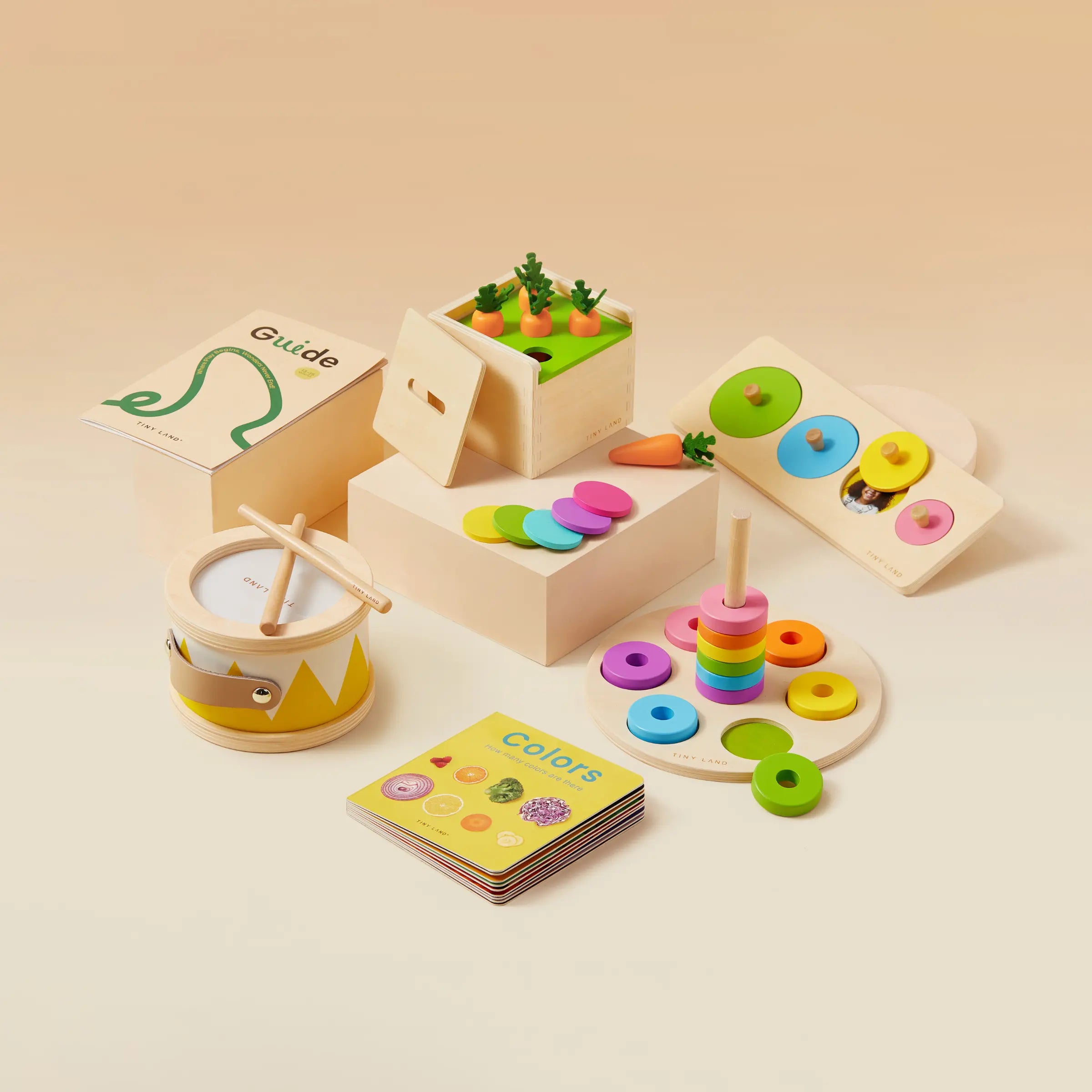 Tiny Land® Montessori Toys for Toddlers (13–15 Months)