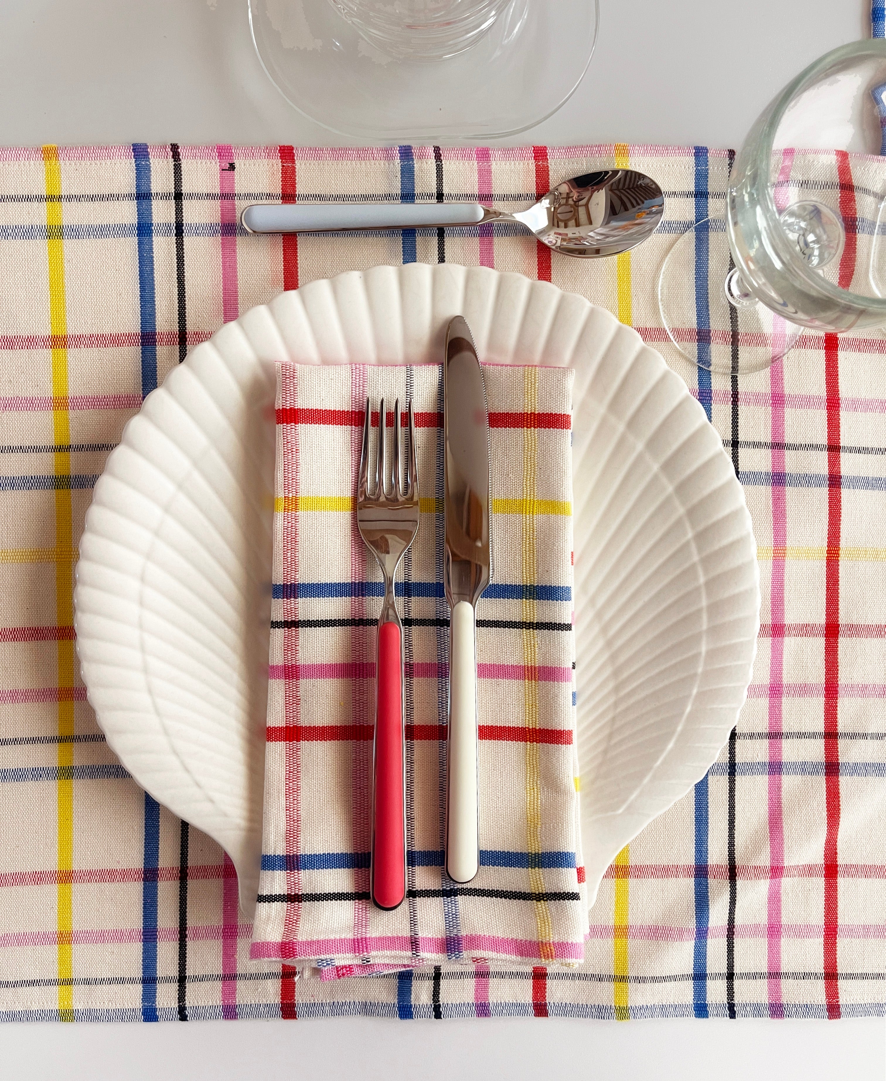 Vera Plaid Placemat