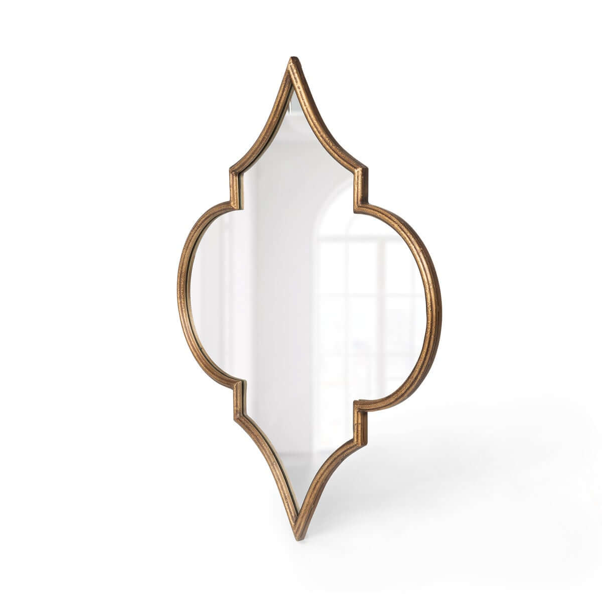 Antique Gold Moroccan Ogee Mirror