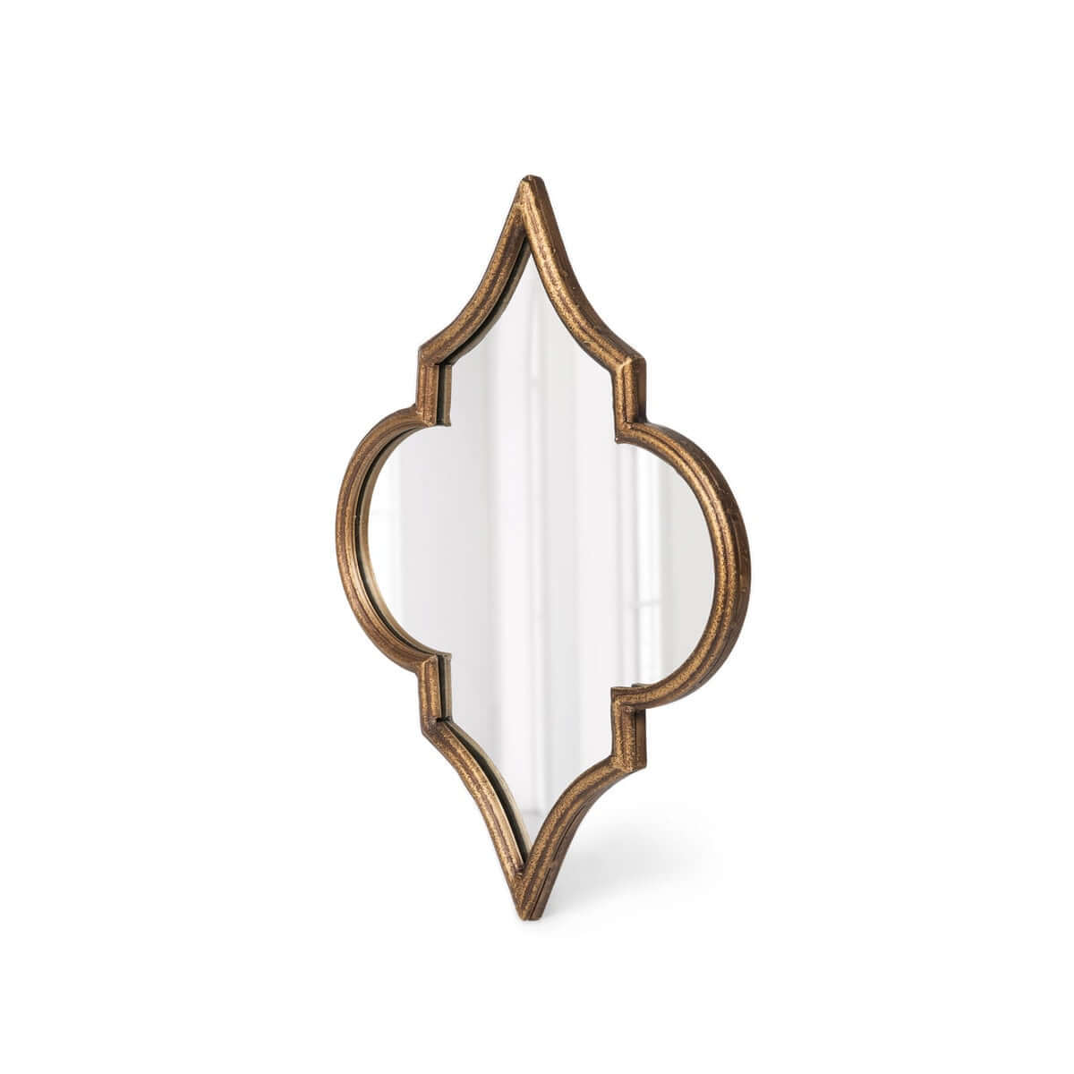 Antique Gold Moroccan Ogee Mirror