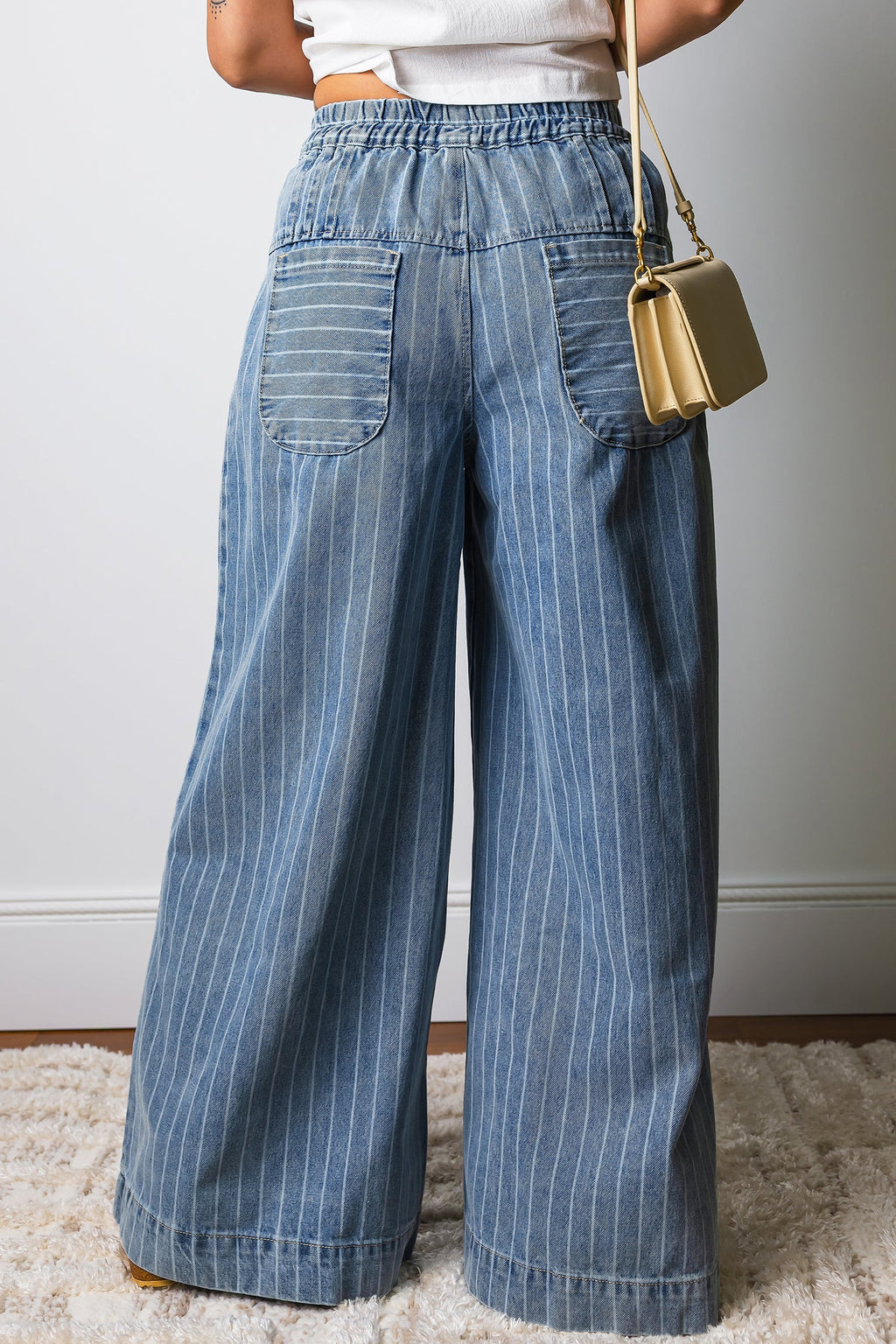 Sutton Casual Wide Leg Jeans