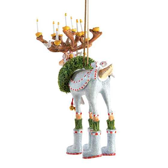 Dash Away Dasher Reindeer Ornament by Patience Brewster