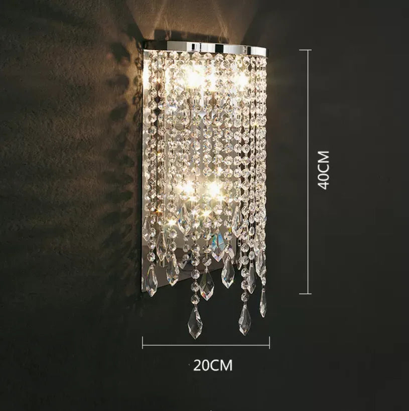 DecorBites™ Luxury Crystal Chandelier Pendant Light Fixture