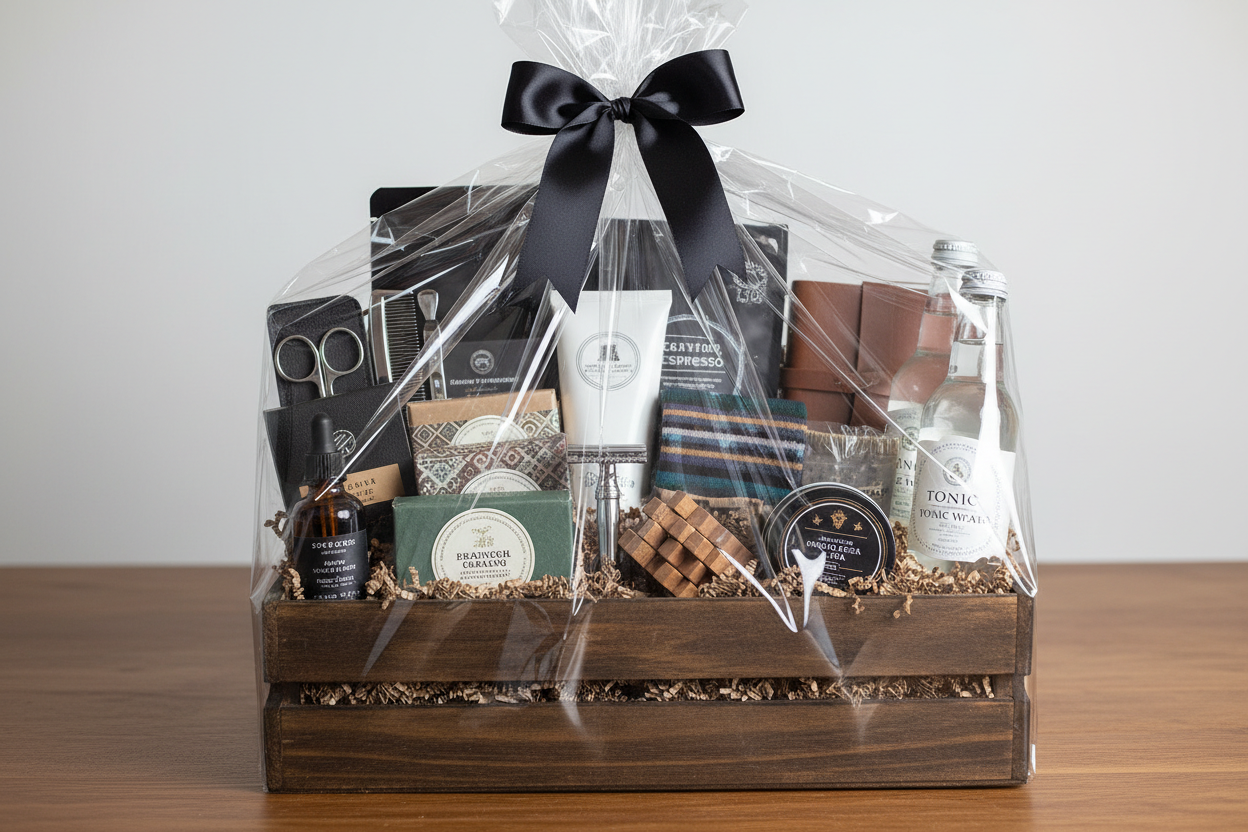 Christmas Relax & Indulge Gift Basket for Men