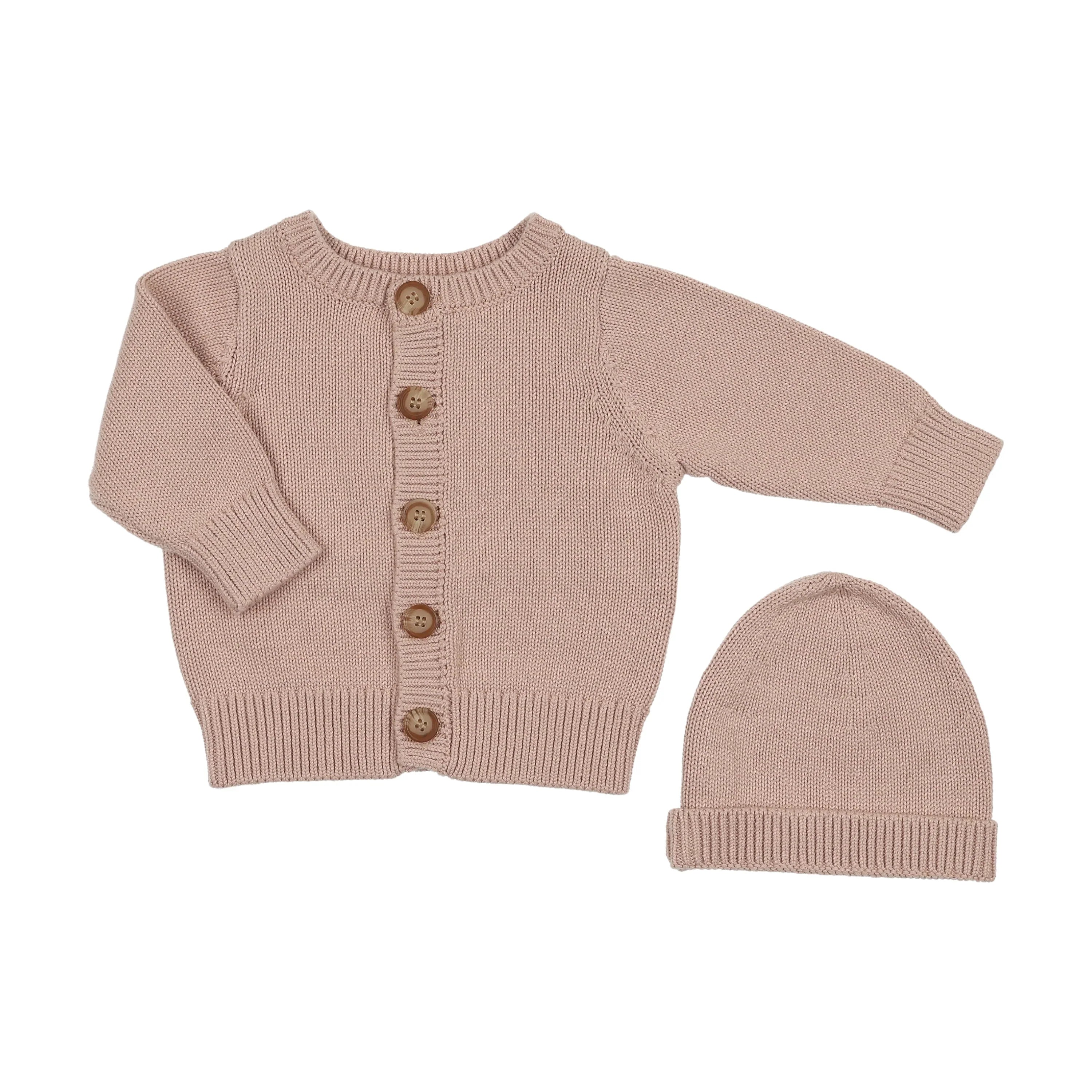 Kids Rose Embossed Knit Cardigan by Peluche – Soft Cozy Layer
