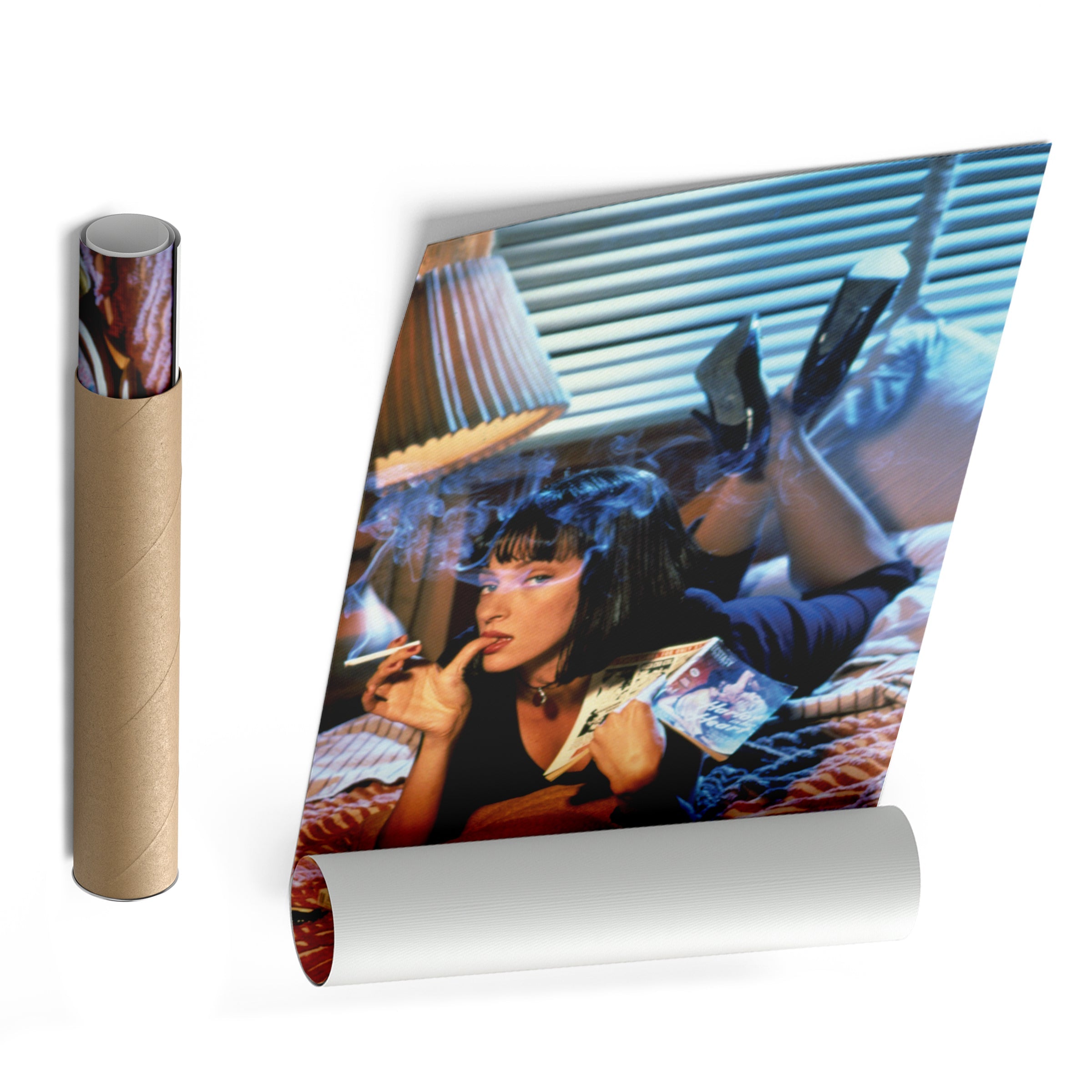 Pulp Fiction Uma Canvas – Cult Classic Wall Art Decor