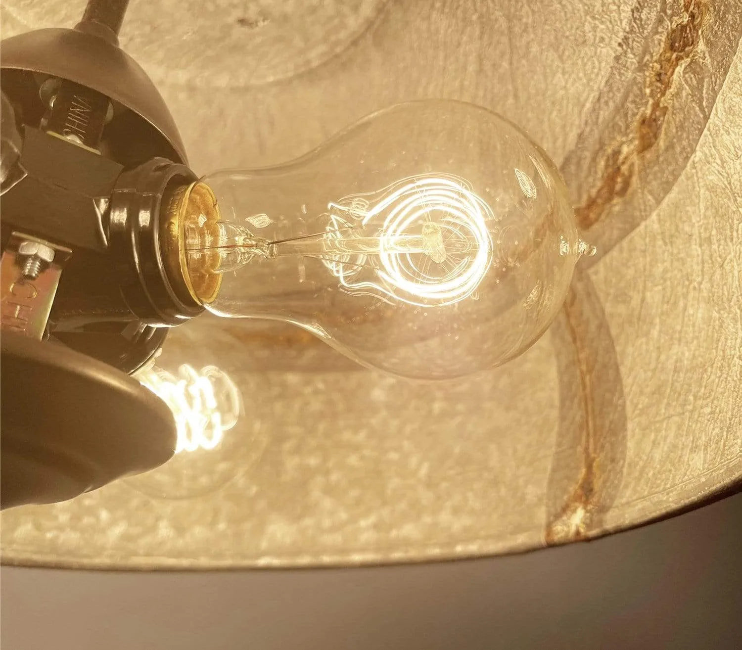 Large Rustic Bucket Chandelier Light