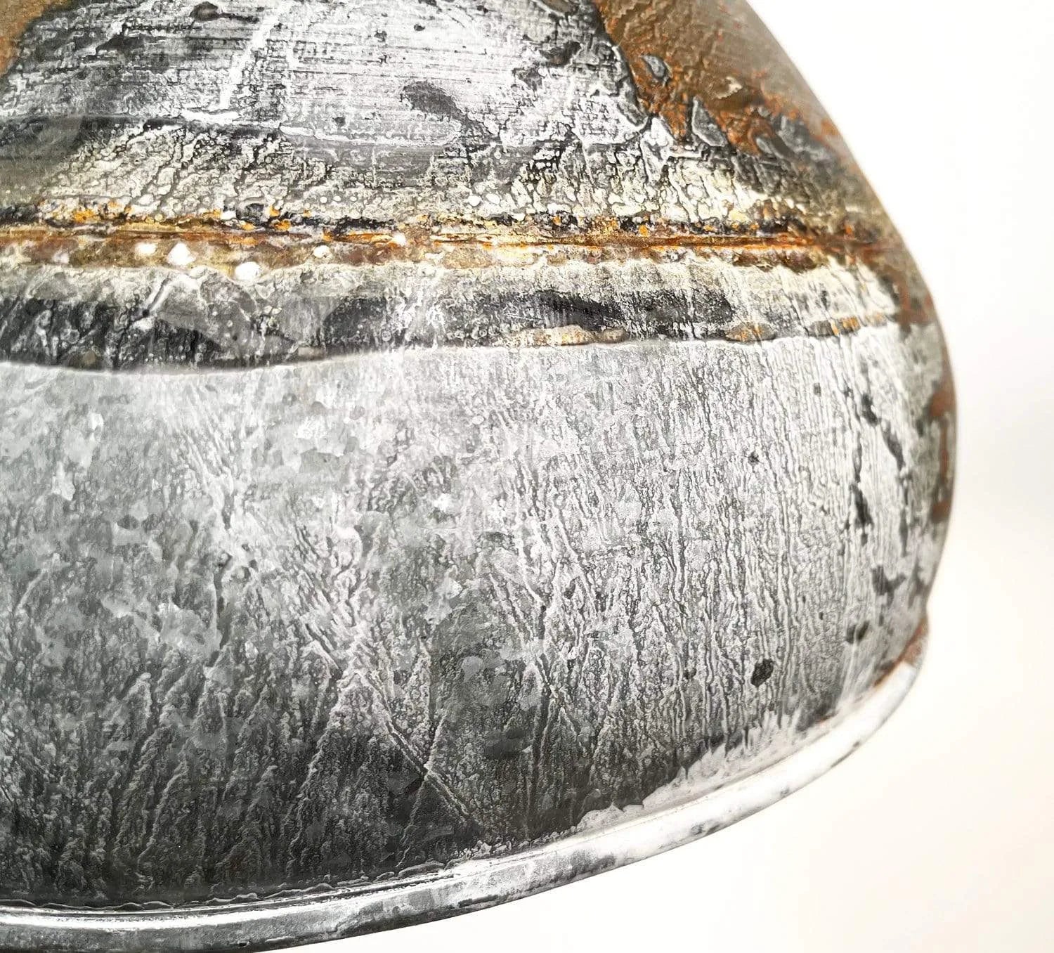 Large Rustic Bucket Chandelier Light