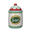 Retro Stoneware Cookie Jar