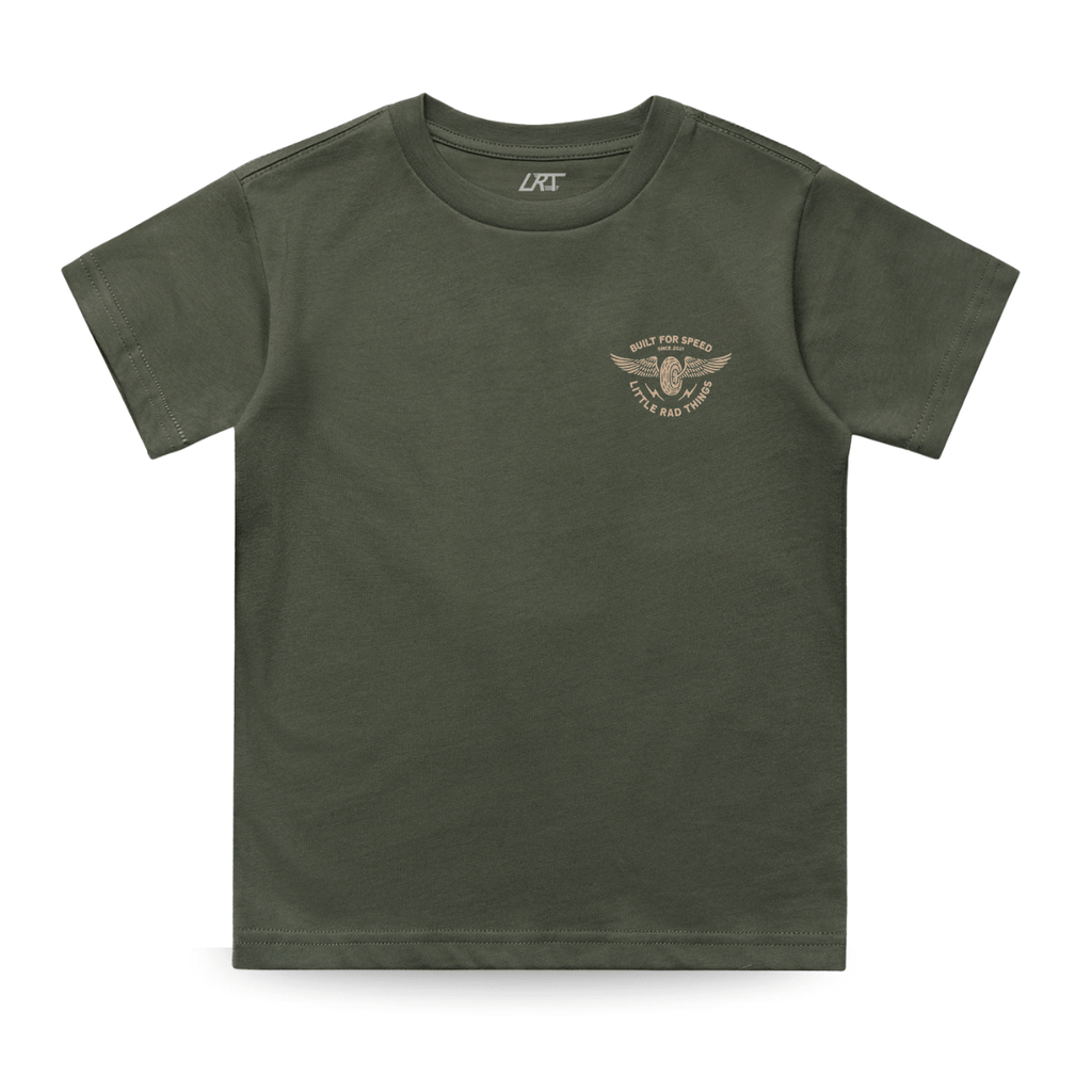 THE WINGED MECHANIC TEE - CYPRESS