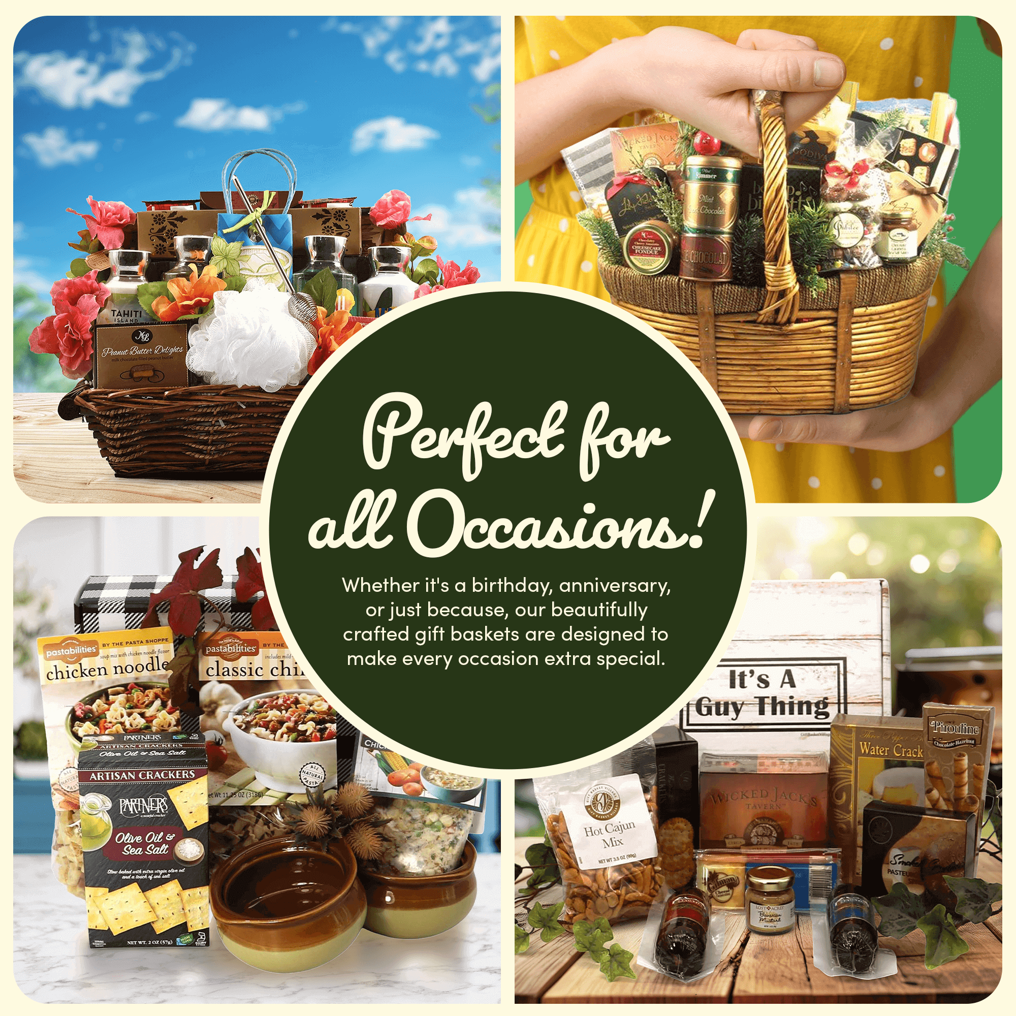 Deluxe Sausage and Cheese Gift Basket