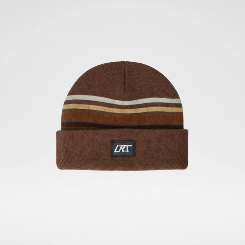 VINTAGE STRIPES BEANIE - COCOA