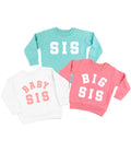 Varsity 'Sis' Sibling Tees - (Choose Your Role) - Child Sweater